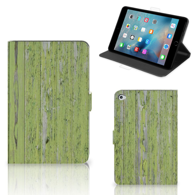 Apple iPad Mini 5 Tablet Book Cover Green Wood Apple iPad Mini 5 Tablet Book Cover Green Wood