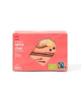 HEMA Biologische zwarte thee spicy chai - 20 stuks - thumbnail