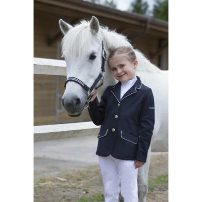Equi Theme Soft Classic kinder rijjas donkerblauw maat:140