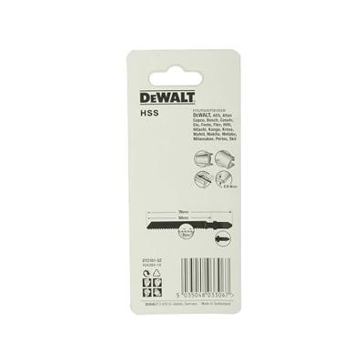 DeWalt Accessoires Decoupeerzaagblad HSS voor metaal en non-ferro <6-10mm (T118B) - DT2161-QZ