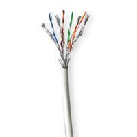 Nedis CCBG8548GY305S Netwerk Kabel Rol Cat7 Solid S/ftp Koper 305.0 M Binnenshuis Rond Lszh Grijs Doos - thumbnail