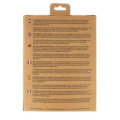 HappyBear Wasbare luier - all-in-one - twiggy