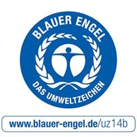 Falken Dubbele ordner S70 2 x DIN A5 liggend Rugbreedte: 70 mm Zwart Wolken 4 beugels 11285426 - thumbnail