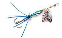 Spro Larva Mayfly Spinner Treble 5Cm 4Gr Cartreuse Blue - thumbnail