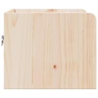 Nachtkastjes 2 pcs Bruin 38 x 36 x 29.5 cm Massief grenenhout - thumbnail