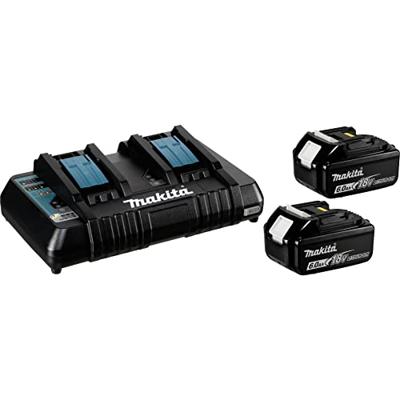 Makita Accu Starterset 18V DC18RD 2xBL1860B - 198077-8