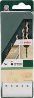 Bosch Accessoires 5-delige Houtborenset met zeskantschacht - 2609255326 - thumbnail