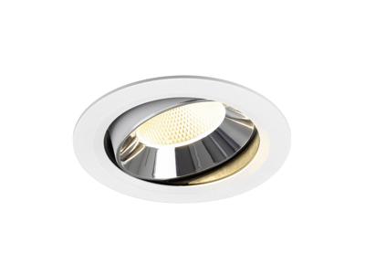 SLV InbouwspotNuminos Move XL wit/chroom 3000K - 20gr - 1010001