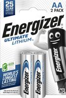 Energizer batterijen Lithium AA, blister van 2 stuks - thumbnail