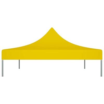 VidaXL Partytentdak 270 g/m² 4x3 m geel