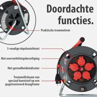 Brennenstuhl Professional kabelhaspel | 300 KU 2200 | IP44 | 25m | H07RN-F 3G2,5 - 9232250100 - thumbnail