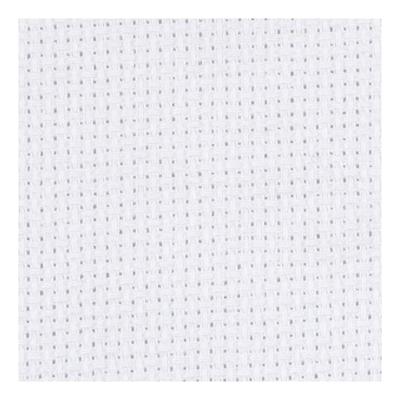 Creativ Company Aida, afm 50x50 cm, 70 vierkanten per 10 cm, wit, 1 stuk Creativ Company Aida, afm 50x50 cm, 70 vierkanten per 10 cm, wit, 1 stuk