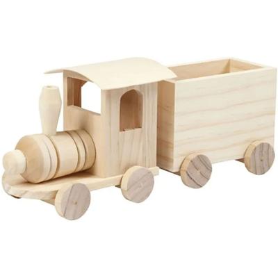 Creativ Company Houten trein met wagon