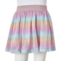 Kinderrokje met regenboogprint 92 meerkleurig - thumbnail