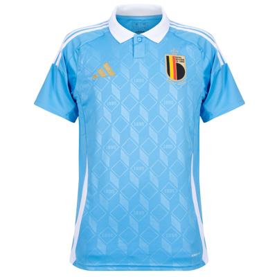 België Shirt Uit Senior 2024-2026 - Maat XS - Kleur: Blauw | Soccerfanshop