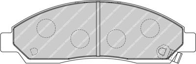 Remblokken set FDB1816