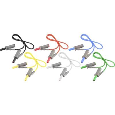 VOLTCRAFT MSB-501 Meetsnoerenset Banaanstekker 4 mm Banaanstekker 4 mm 0.50 m 12 stuk(s) VOLTCRAFT MSB-501 Meetsnoerenset Banaanstekker 4 mm Banaanstekker 4 mm 0.50 m 12 stuk(s)