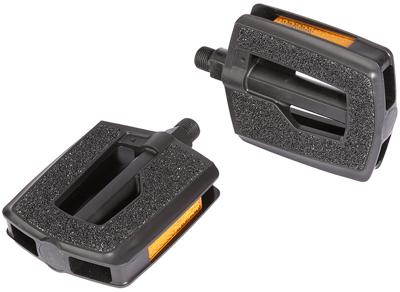 Pedaalset 9/16" Ergotec 836 met kogellagers - zwart Pedaalset 9/16" Ergotec 836 met kogellagers - zwart