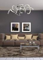 Searchlight Design plafondlampTwirls - 9233-3CC - thumbnail
