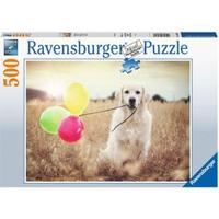 Ravensburger puzzel ballonnen feestje 500 stukjes - thumbnail