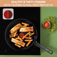 Tefal Kookgerei Tefal renew black koekenpan 24 cm zwart - thumbnail