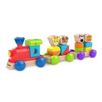 Hape Houten Trein Discovery Train 37 Cm - thumbnail