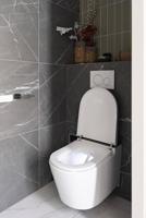 Saqu Elite douche-wc met softclose toiletzitting wit - thumbnail