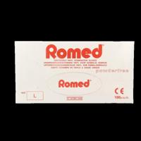 Romed Vinyl handschoen niet steriel poedervrij L 100 Stuks - thumbnail