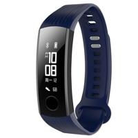 Siliconen vervanging polsband voor Huawei Honor Band 3 (donkerblauw) - thumbnail