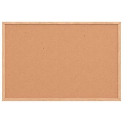 Kurkbord met massief grenenhouten frame 60x40 cm