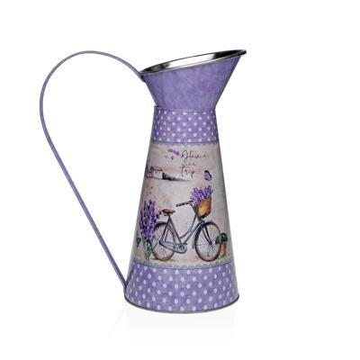 Vaas Versa Lila Metaal Fiets 16 x 28 x 22 cm