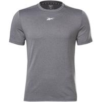 Reebok Training sport T-shirt zwart - thumbnail