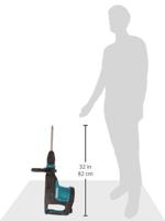 Makita HM1203C Breekhamer SDS-Max 18,6J 230V in koffer - thumbnail