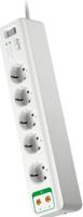 APC by Schneider Electric PM5V-GR Overspanningsveilige stekkerdoos 5-voudig Wit Randaarde stekker 1 stuk(s) - thumbnail