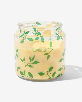 HEMA Citronella geurkaars in glas met Ø10x10