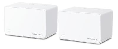 Mercusys Halo H80X(2-pack) Dual-band (2.4 GHz / 5 GHz) Wi-Fi 6 (802.11ax) Wit 3 Intern