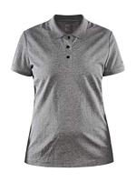 Craft 1909139 Core Unify Polo Shirt Wmn - Dk Grey Melange - M - thumbnail