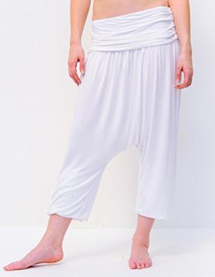 Yogabroek Comfort Flow Wit S-M Yogabroek Comfort Flow Wit S-M