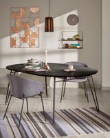 Kave Home Uitschuifbare Ronde Eettafel 'Milian' Ø120 x 120/160/200cm - thumbnail