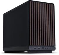 Lian Li Lian Li DAN Cases A3-mATX Wood Edition PC-Gehäuse, Micro-ATX - Walnuss, schwarz Micro-tower PC-behuizing, Gaming-behuizing, Behuizing Zwart - thumbnail