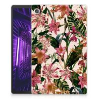 Lenovo Tab M10 Plus | Siliconen hoesje | Flowers - thumbnail