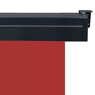 Balkonscherm 165x250 cm rood