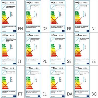 VidaXL Led-aquariumlamp 28 cm wit - thumbnail