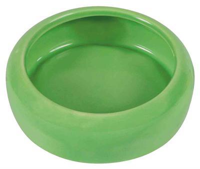 TRIXIE VOERBAK DRINKBAK HAMSTER KERAMIEK ASSORTI 9 CM 100 ML 4 ST