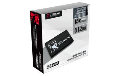 Hard Drive Kingston SKC600 2,5" SSD SATA III Inhoud 512 GB - thumbnail