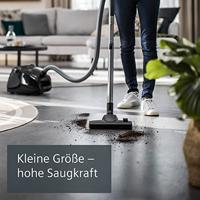 Siemens Hausgeräte VSZ3B212 Stofzuiger 700 W Met stofzak, Incl. parketborstel - thumbnail