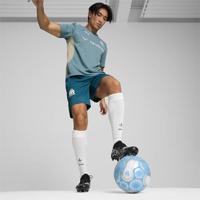 PUMA Olympique Marseille Trainingsbroekje 2024-2025 Blauw Wit - thumbnail
