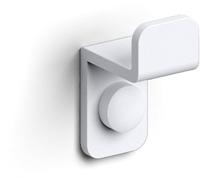 Clou Fold enkele haak mat zwart poedercoating CL/09.04063.21 - thumbnail