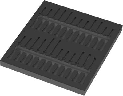 Wera 05137315001 9815 Plukschuiminlegstuk (l x b x h) 392 x 344 x 30 mm