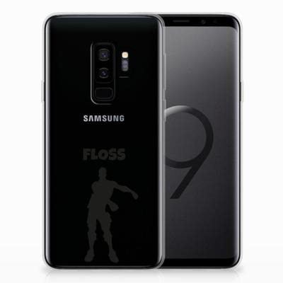 Samsung Galaxy S9 Plus Telefoonhoesje met Naam Floss Samsung Galaxy S9 Plus Telefoonhoesje met Naam Floss